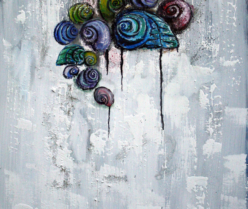 Slimy Snails by Sea Shore